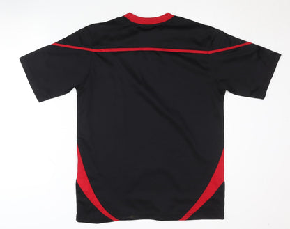 Astis Men's Black Crew Neck Jersey T-Shirt Size M