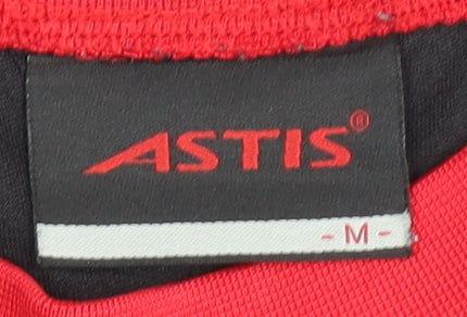 Astis Men's Black Crew Neck Jersey T-Shirt Size M