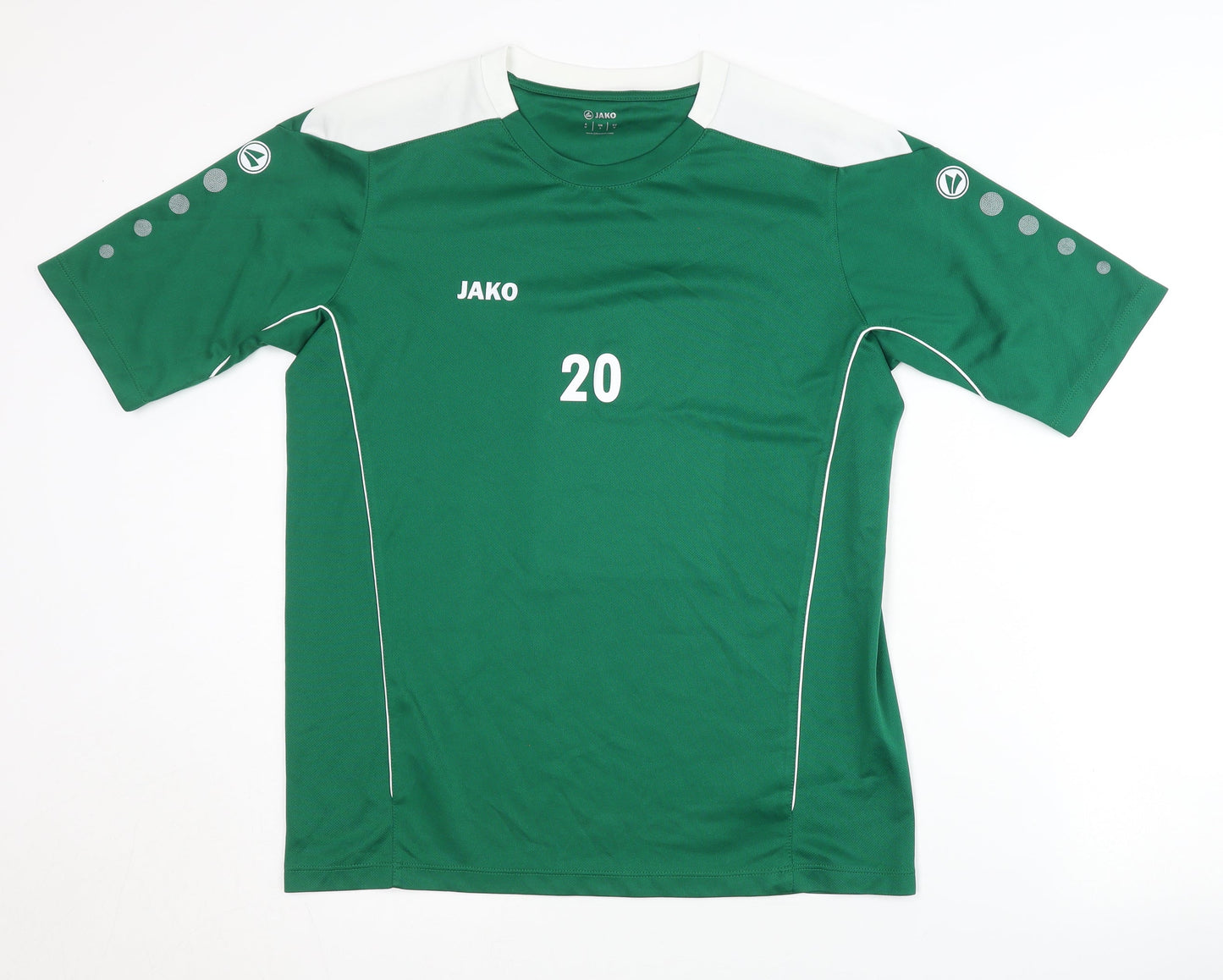 Jako Men's Green Short Sleeve Jersey Size M