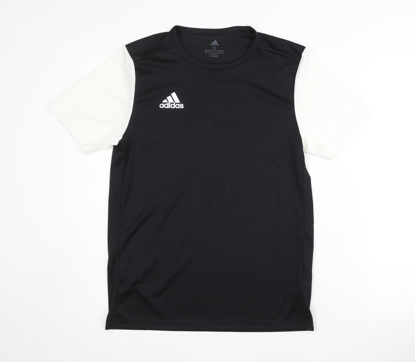 Adidas Men's Black S T-Shirt Sports Activewear