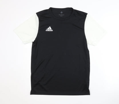 Adidas Men's Black S T-Shirt Sports Activewear