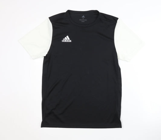 Adidas Men's Black S T-Shirt Sports Activewear