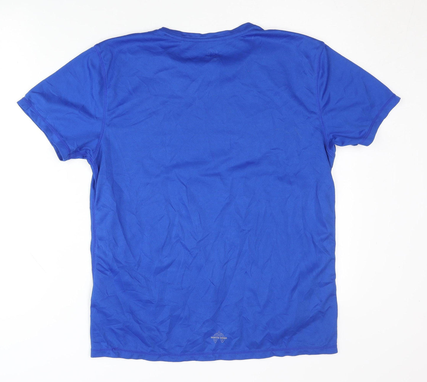 North Bend Men's Blue T-Shirt, Size L, Activewear