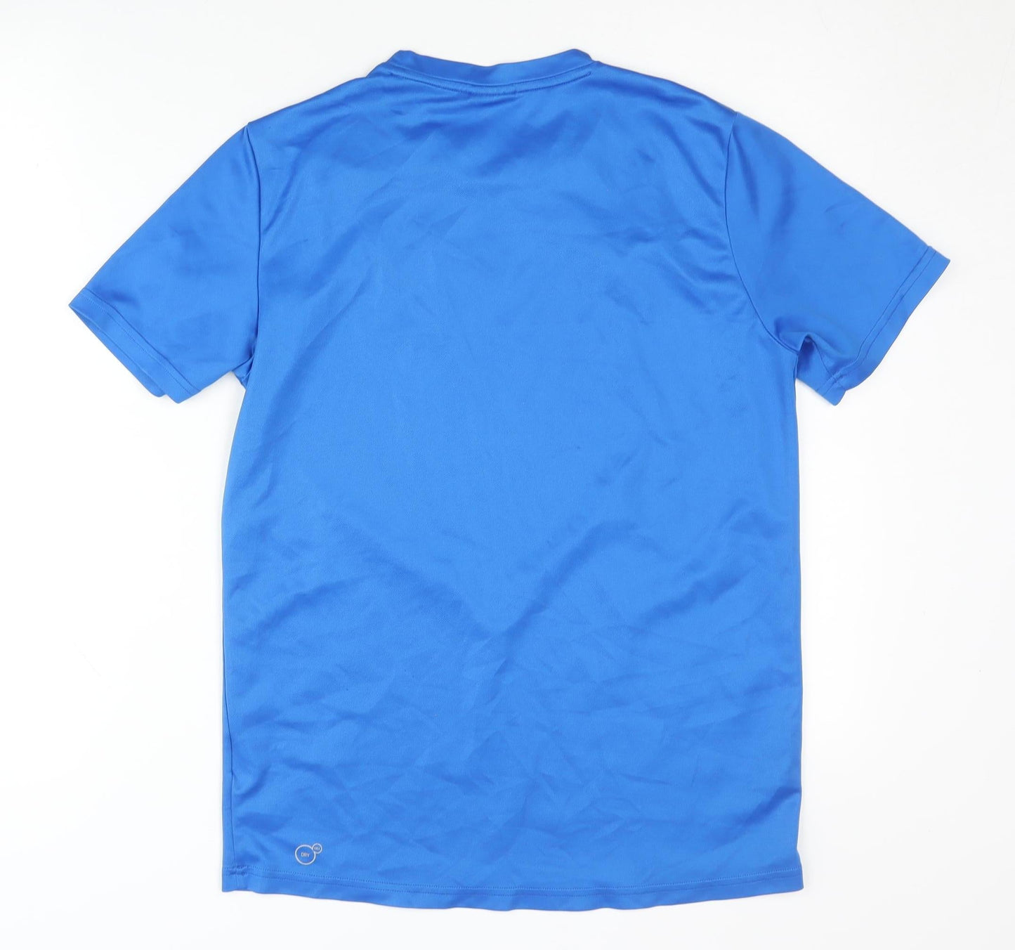 Puma Men's Blue Gym T-Shirt, Size S, Short Sleeve