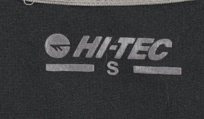 Hi-Tec Men's Black Sports T-Shirt, Size S, Quick Dry