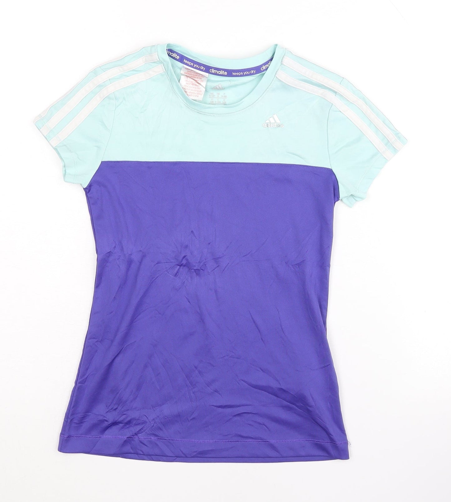 Adidas Girls Multicolour T-Shirt 9-10 Years Athletic Fit