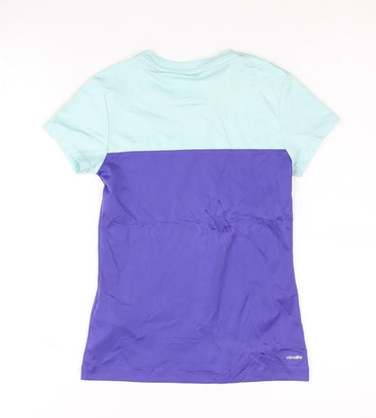 Adidas Girls Multicolour T-Shirt 9-10 Years Athletic Fit