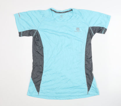 Route 66 Women's Blue Activewear T-Shirt L