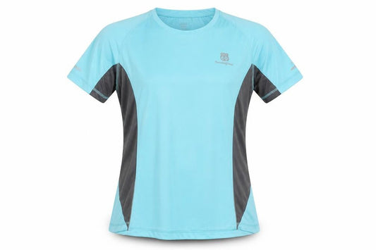 Route 66 Women's Blue Activewear T-Shirt L