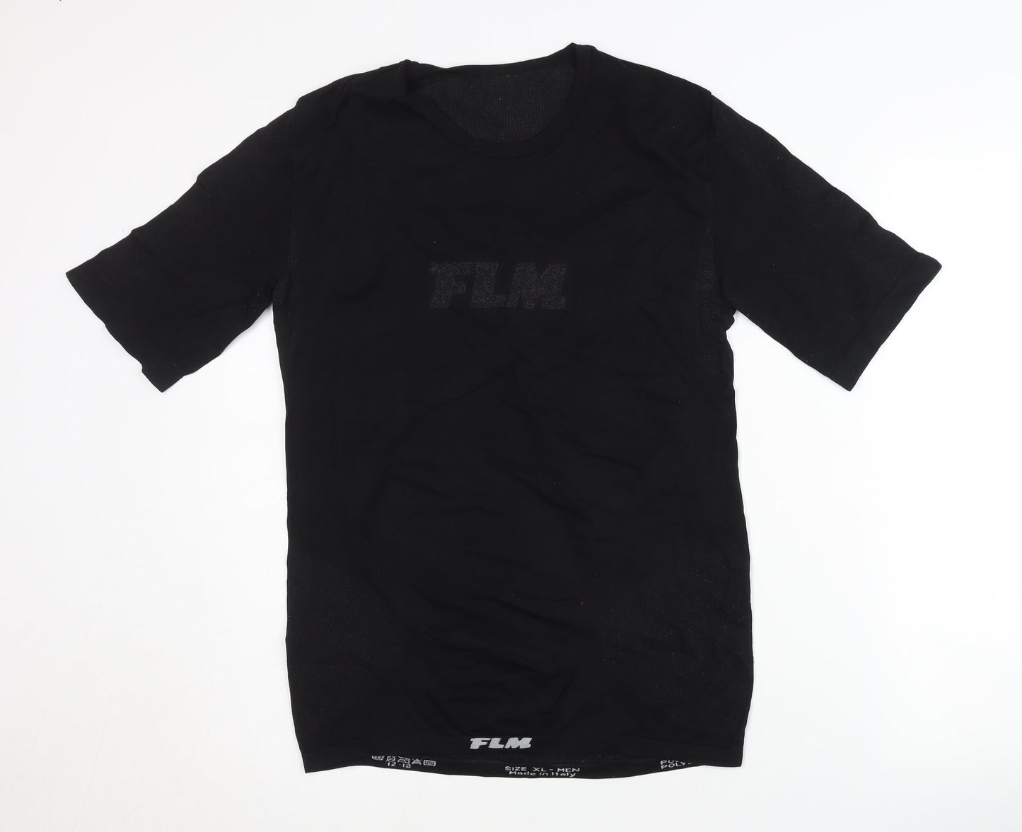 FLM Men's Black XL Short Sleeve T-Shirt