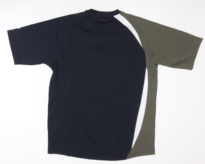 JAKO Men's Blue Gym T-Shirt L Breathable Sports Top