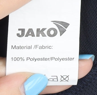 JAKO Men's Blue Gym T-Shirt L Breathable Sports Top