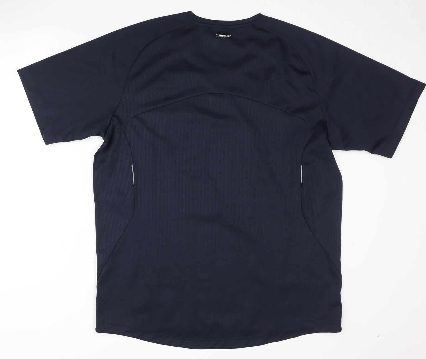 Adidas Men's Blue Athletic T-Shirt, Size L