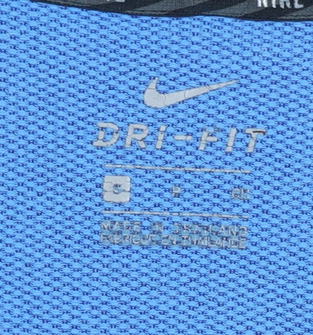 Nike Women Blue Athletic T-Shirt, Size S, Breathable