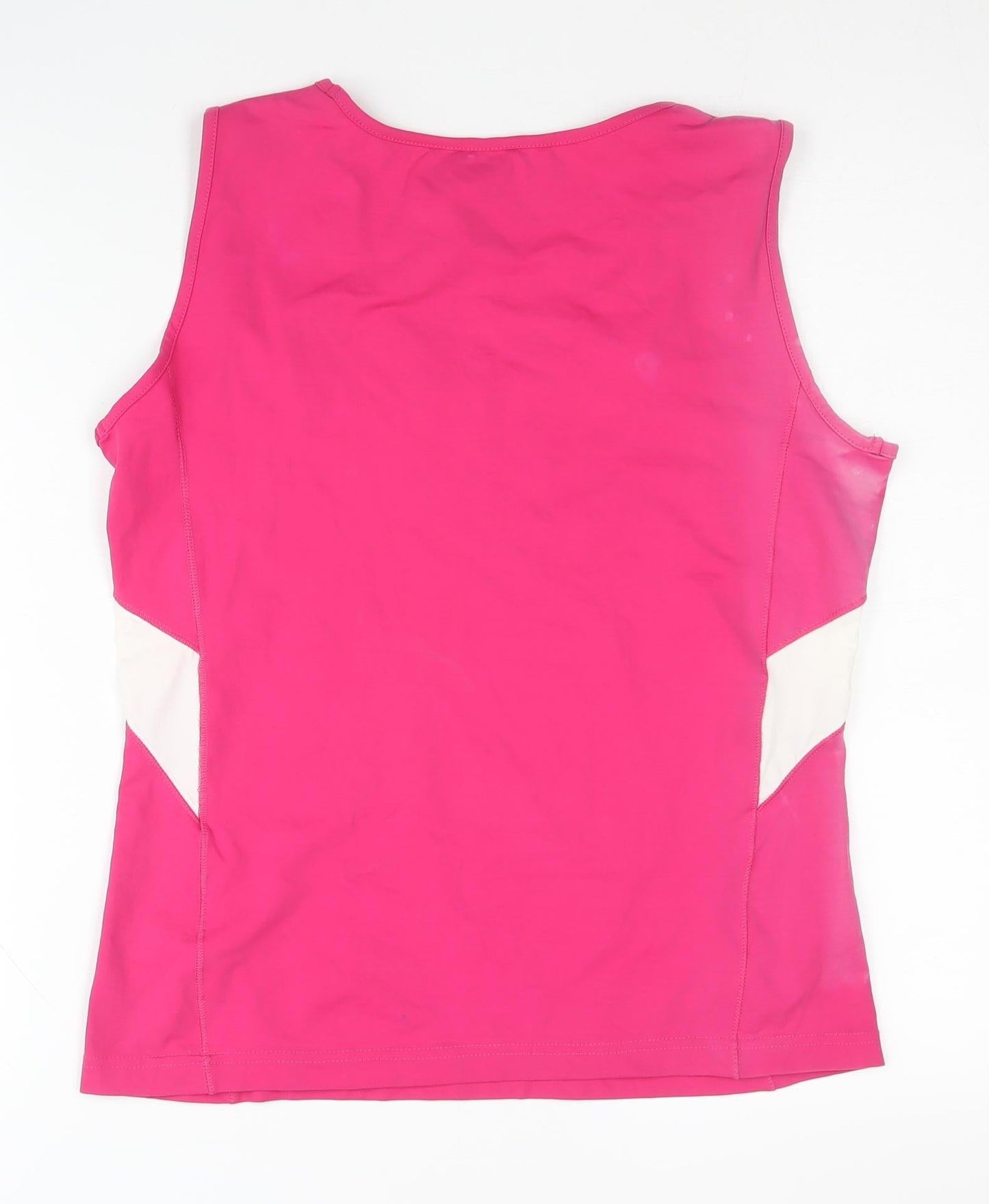 Shamp Women's Pink V-Neck Tank Top, Size 16