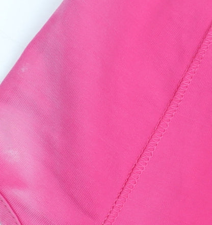 Shamp Women's Pink V-Neck Tank Top, Size 16