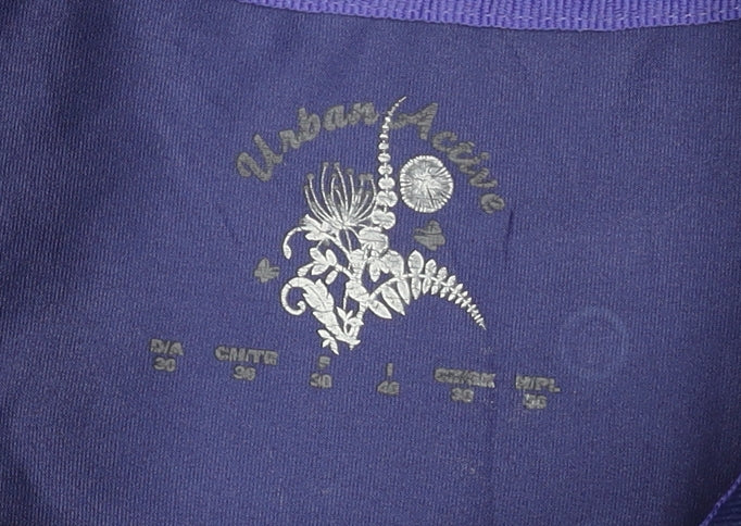 Urban Active Women's Purple Polo Shirt Size 8