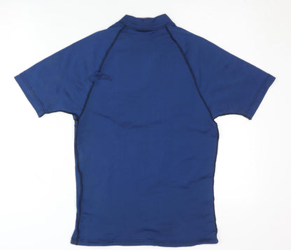 5DSL Blue Men's Rash Guard - M, Surfing Essential