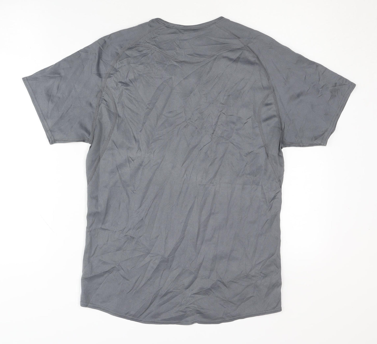 Decathlon Men's Grey Running T-Shirt S