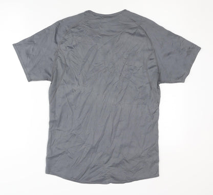Decathlon Men's Grey Running T-Shirt S