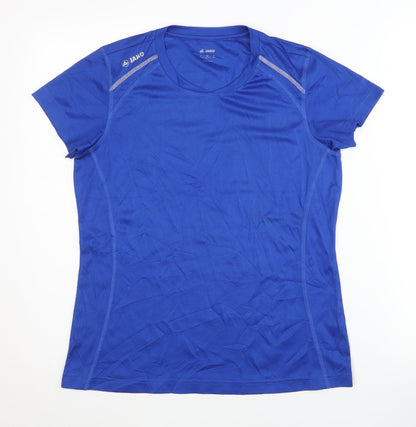 Jako Women's Blue Active T-Shirt Medium