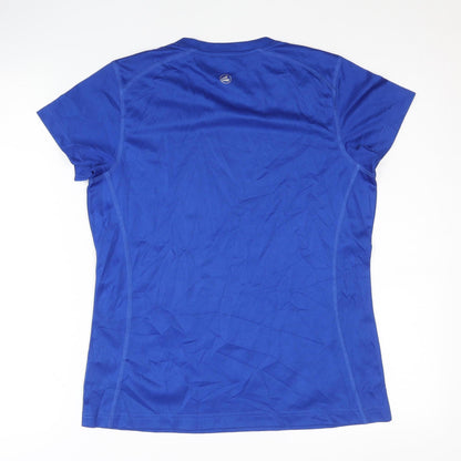 Jako Women's Blue Active T-Shirt Medium
