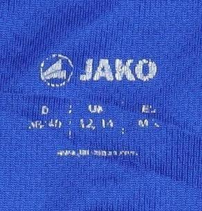 Jako Women's Blue Active T-Shirt Medium