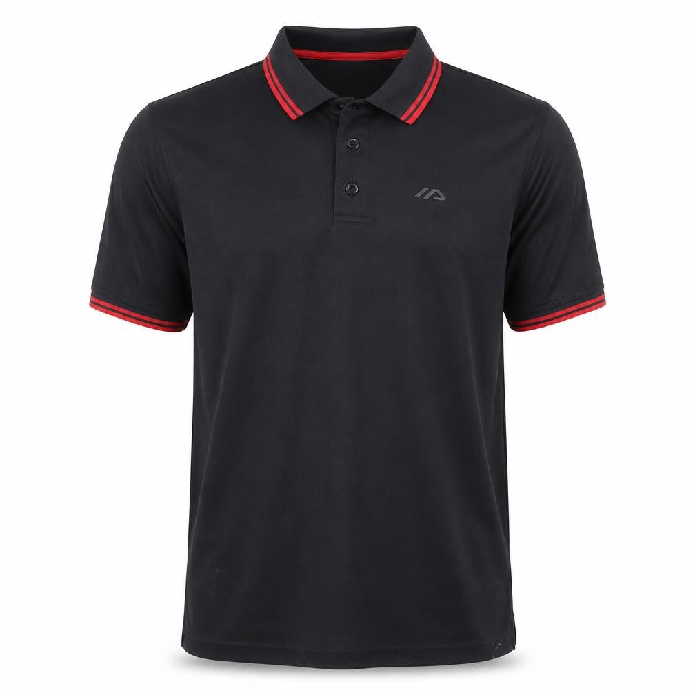 Mens UK Size S Active Black  Polo