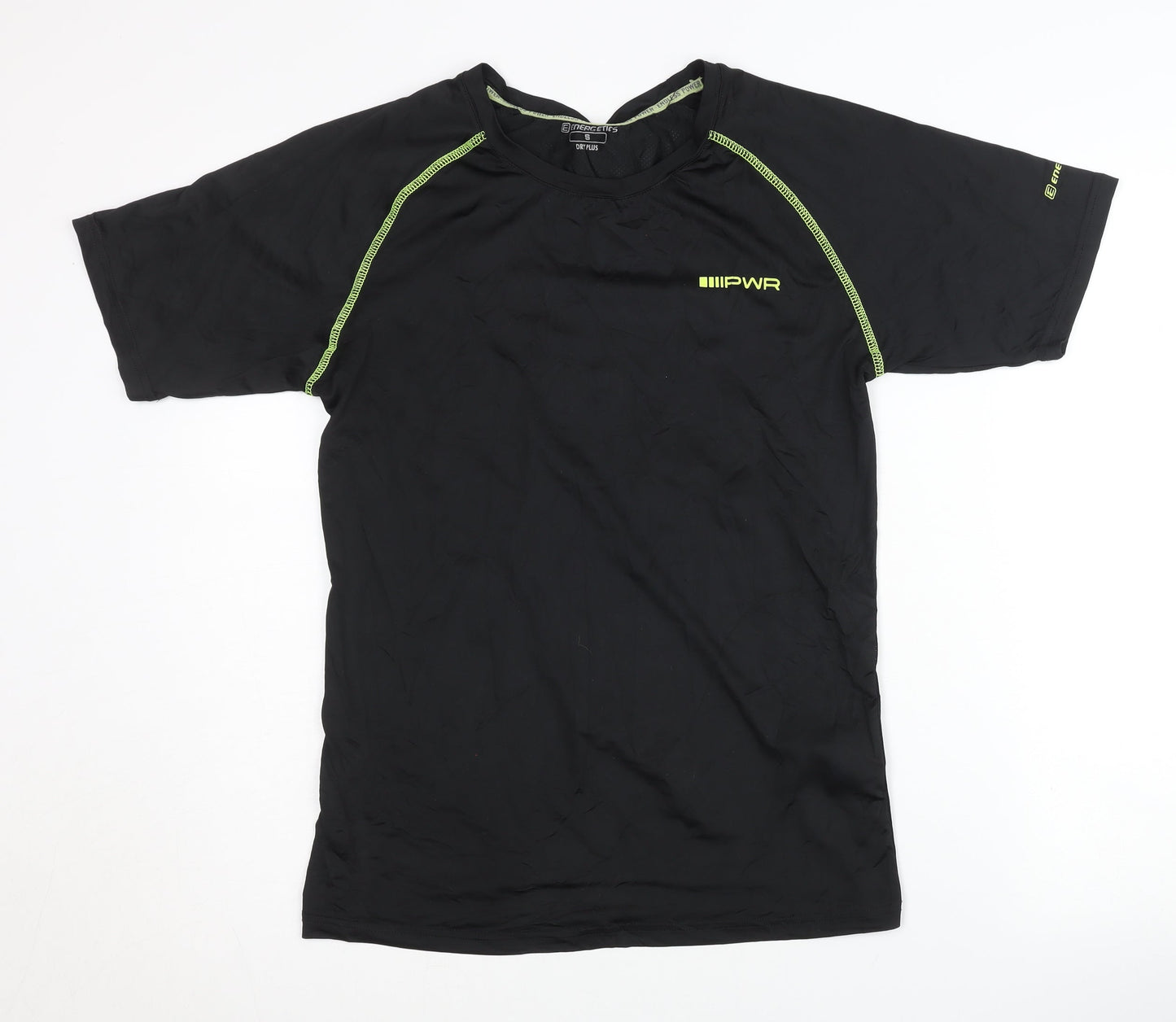 Energetics Men's Black S Athletic T-Shirt