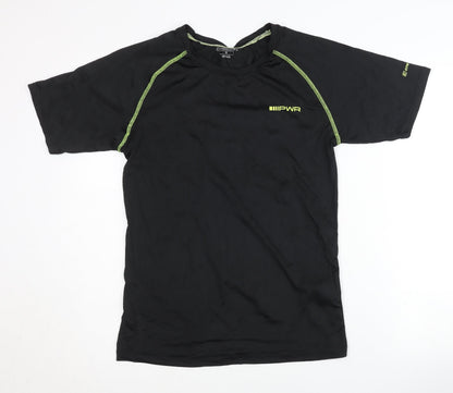Energetics Men's Black S Athletic T-Shirt