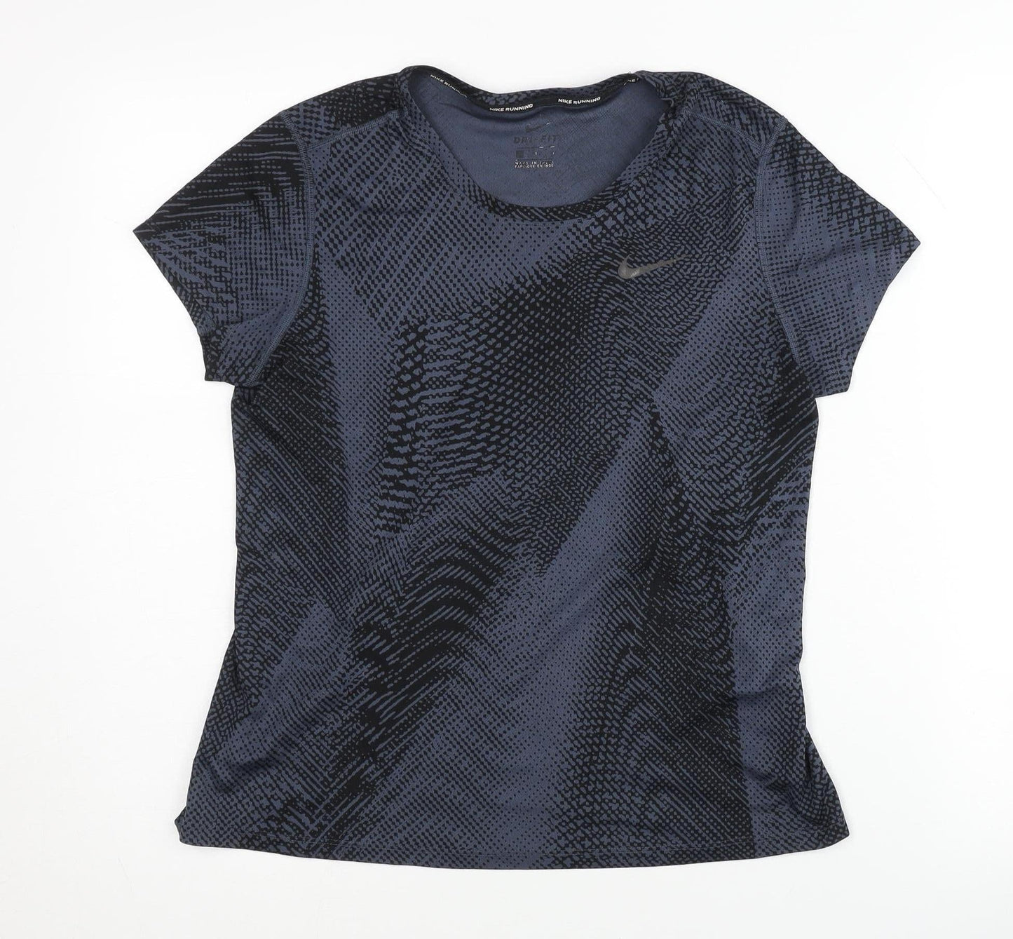 Nike Women's Blue T-Shirt M Athletic Fit