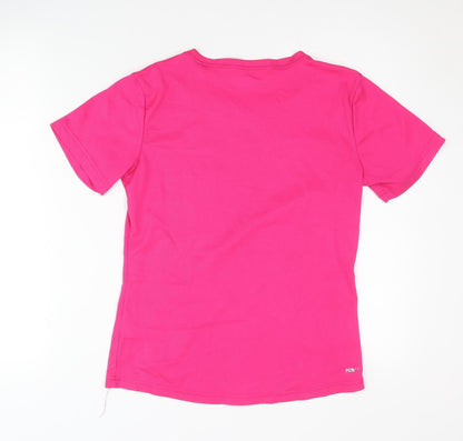 Stadium Women's Pink T-Shirt Size 6 Activewear