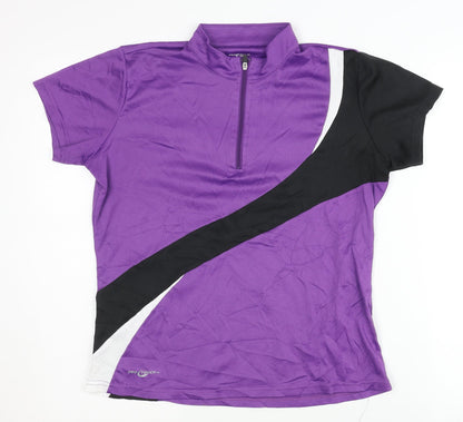 Pro Touch Women's Purple Short Sleeve Running Top