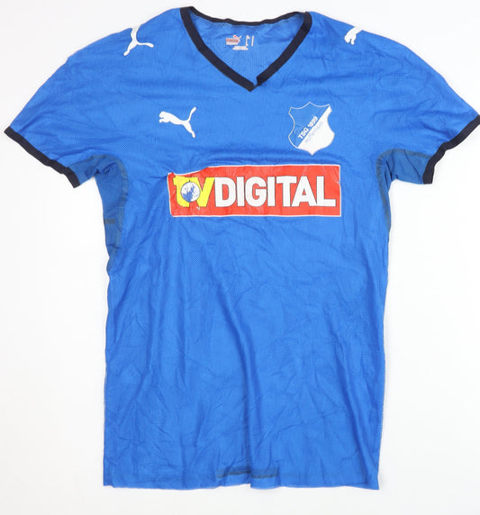 Puma Men's Blue TSG Hoffenheim Football Shirt - Small