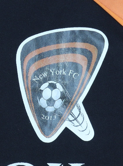 New York FC Kids Black Football Shirt Number 26, Short Sleeves