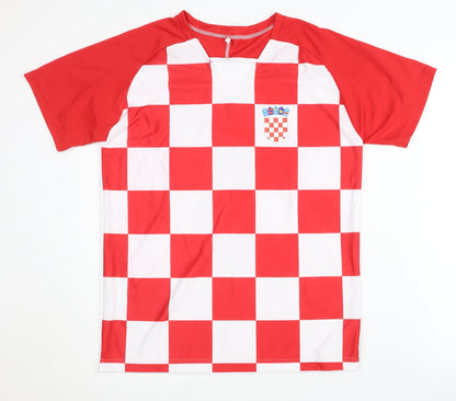 Croatia Red Home Football Shirt - Children's Size 14
