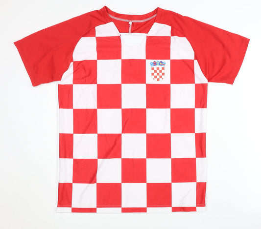 Croatia Red Home Football Shirt - Children's Size 14