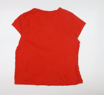 Womens UK Size L Stranger Things Red  T-Shirt