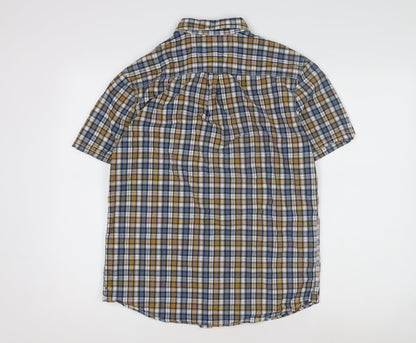 Racing Green Men's Multicoloured Plaid Shirt M