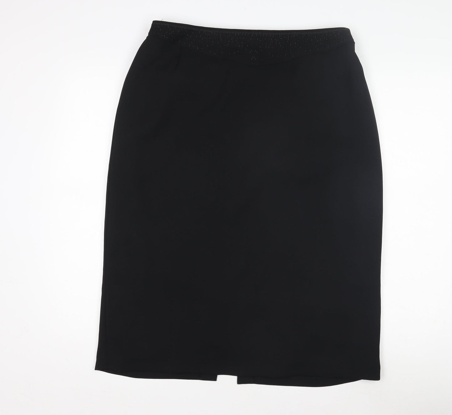 Bonmarché Women's Black Midi Pencil Skirt Size 20