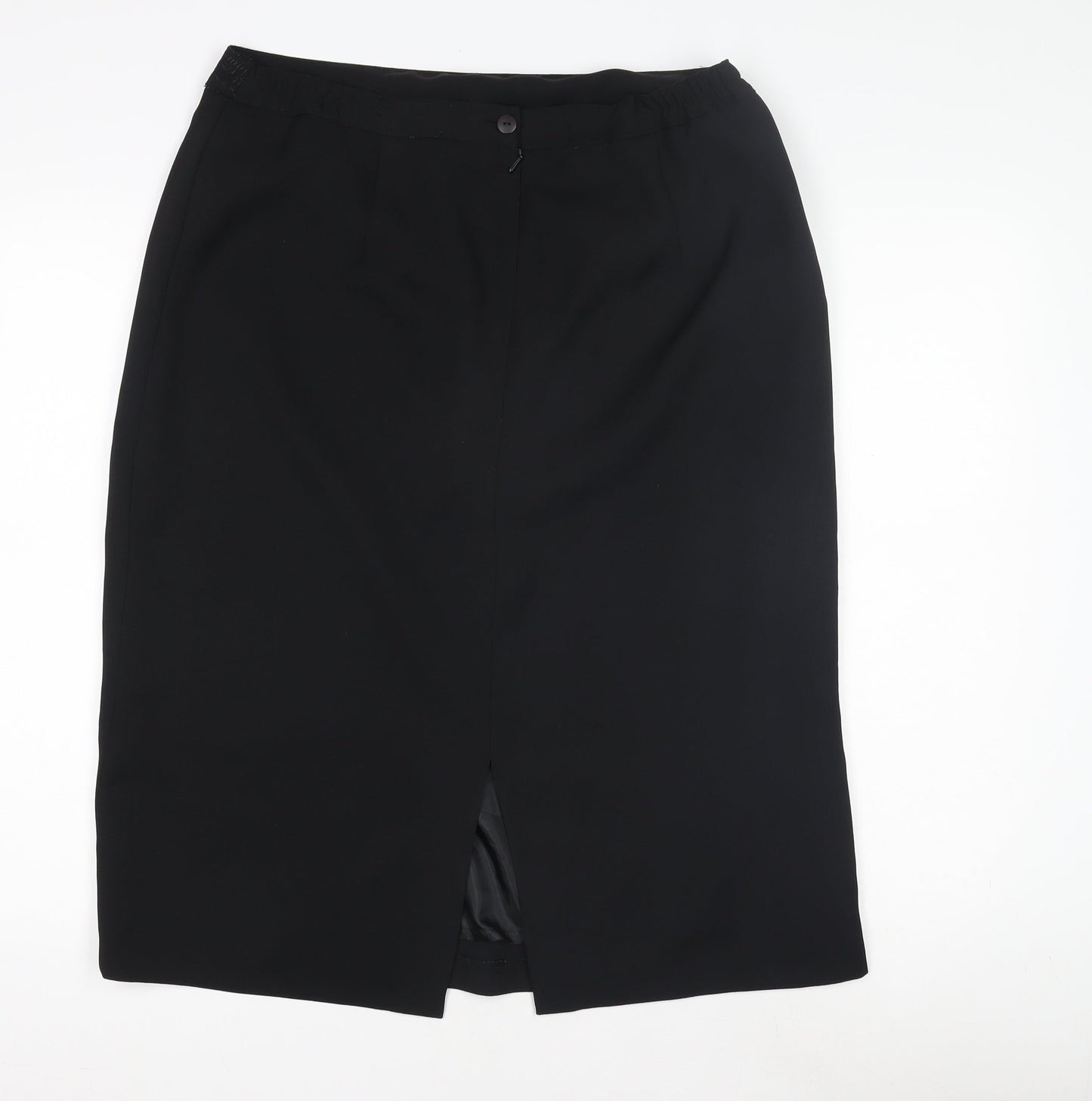 Bonmarché Women's Black Midi Pencil Skirt Size 20