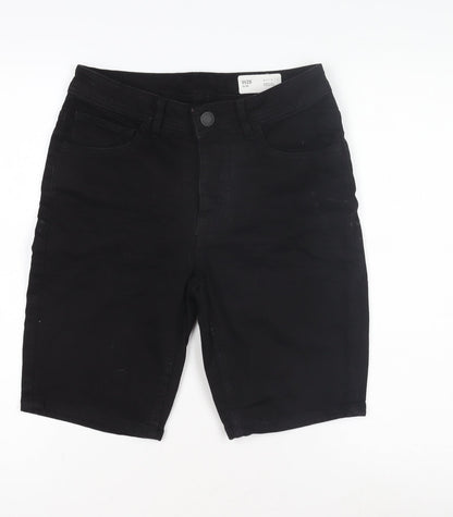 Denim & Co. Women’s Black Slim Fit Denim Shorts