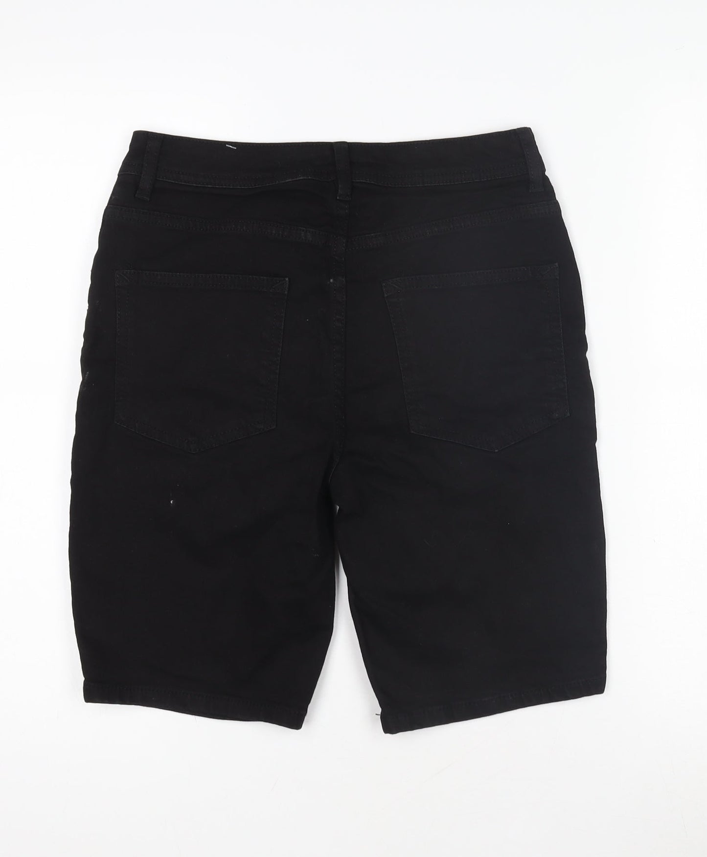 Denim & Co. Women’s Black Slim Fit Denim Shorts