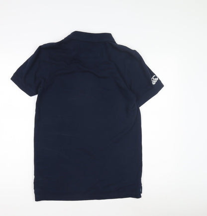 Canterbury Unisex Blue Rugby Polo Shirt S