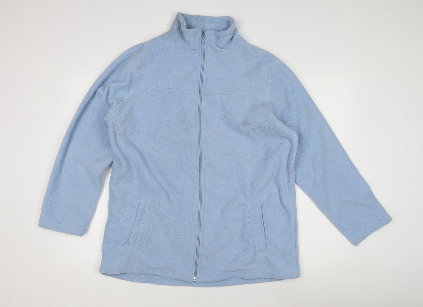 Womens UK Size 16 Afibel Blue Basic Jacket