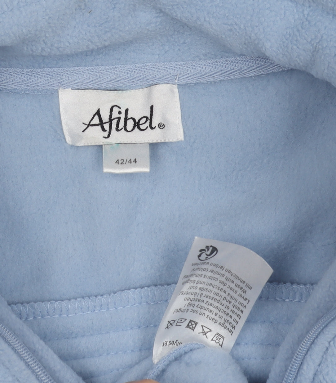 Womens UK Size 16 Afibel Blue Basic Jacket