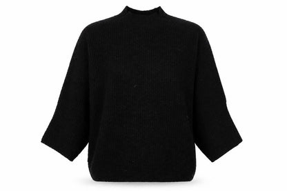 Womens UK Size 12 Pull & Bear Black Pullover Jumper