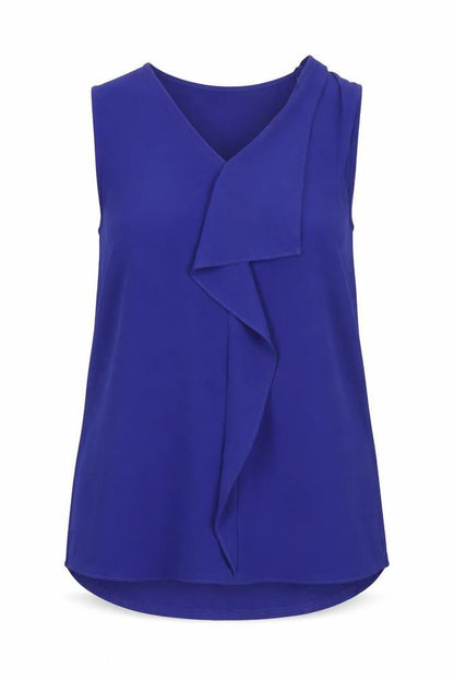 Womens UK Size 10 Dunnes Blue Basic Blouse