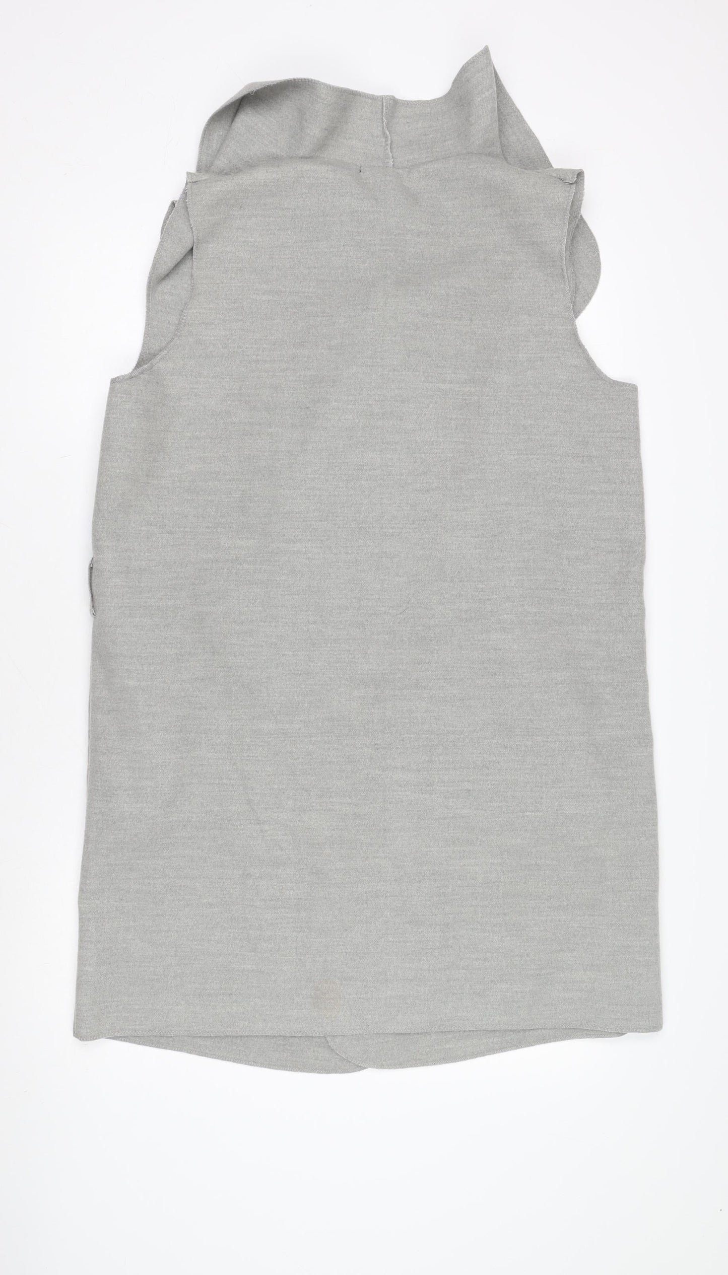 Zino Women's Grey Long Waistcoat, One Size