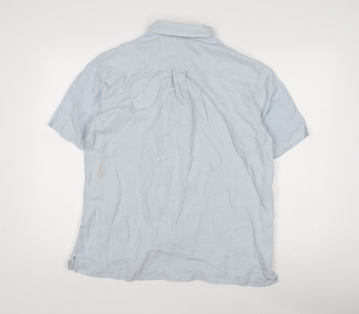 Men's Blue Casual Shirt by Inspired Fashions